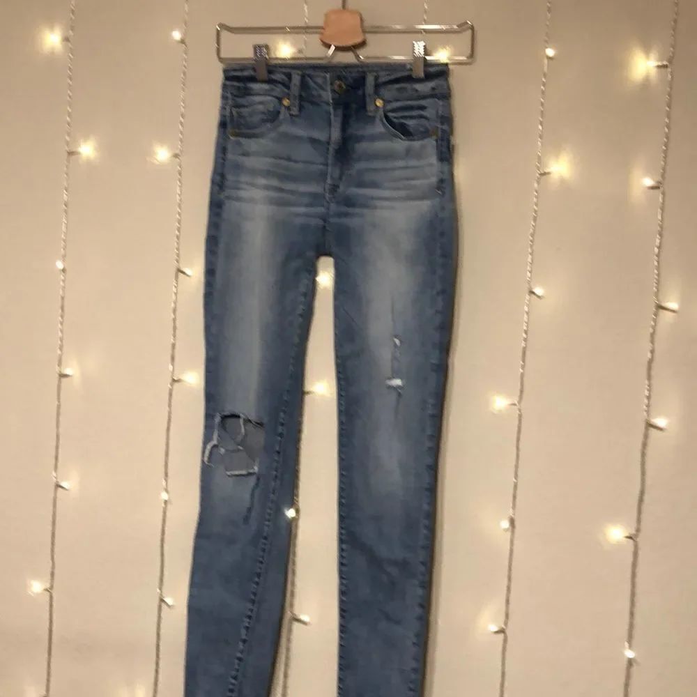American Eagle Hi Rise Skinny Jeans size 0